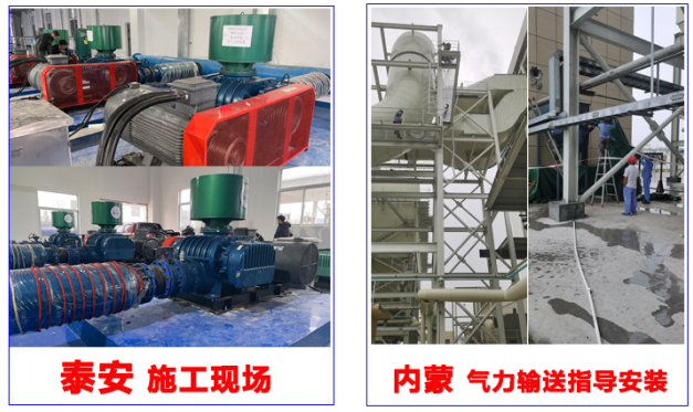 User case of oxidation Roots blower